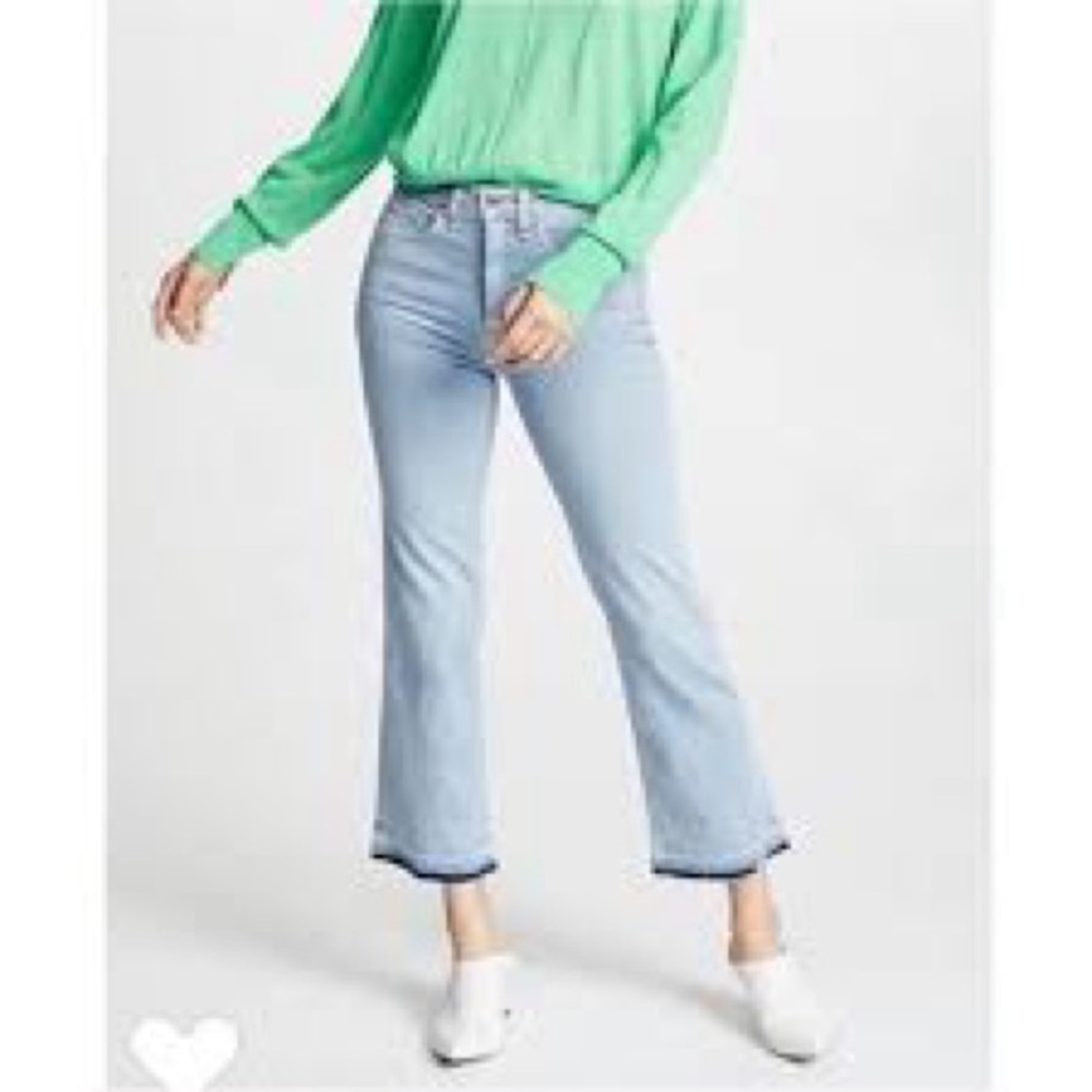 Veronica Beard Jackie 10” Straight Leg Stretchy Jeans Size 29 NWT - Picture 2 of 6